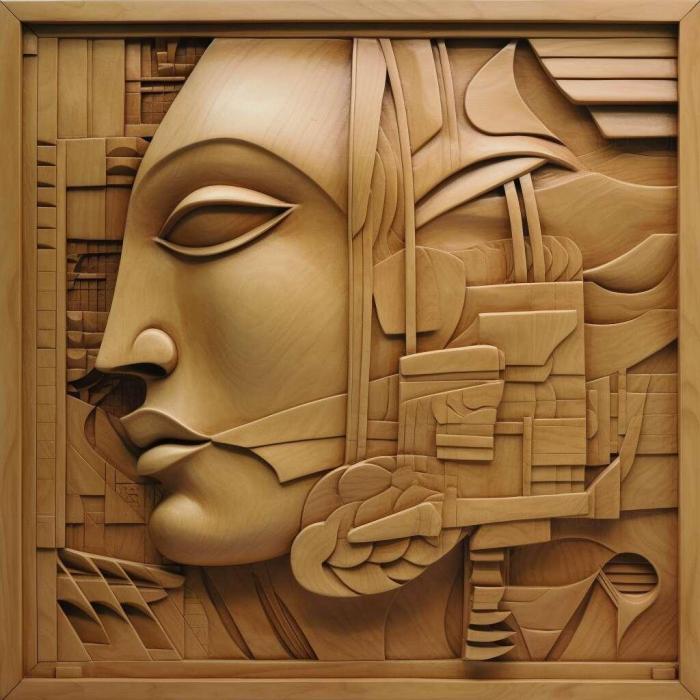 نموذج ثلاثي الأبعاد لآلة CNC 3D Art 